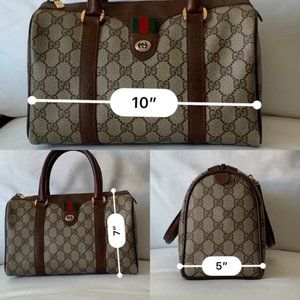 Authentic Gucci Bag Gucci Boston Bag handbag used nice deal!